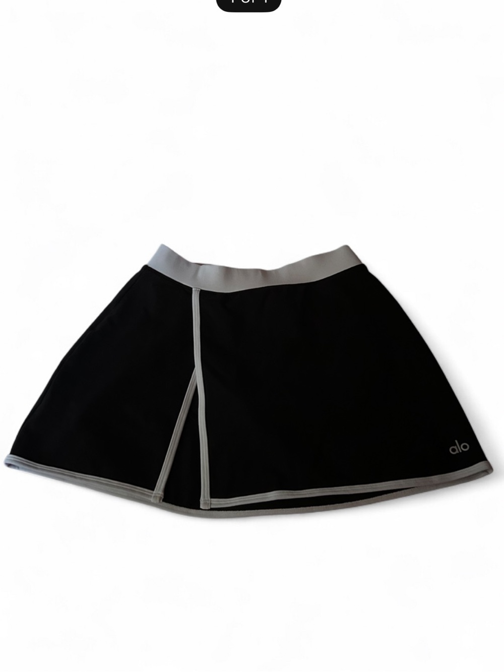 ALO Yoga Black Streamlined skirt